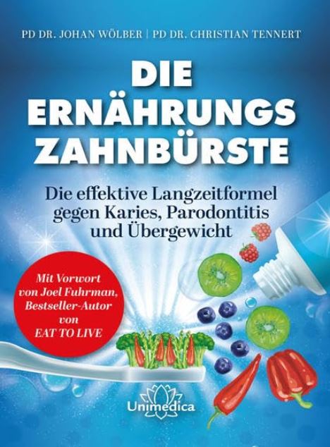 Man sieht das Titelbild des Buchs "Ernährungszahnbürste"