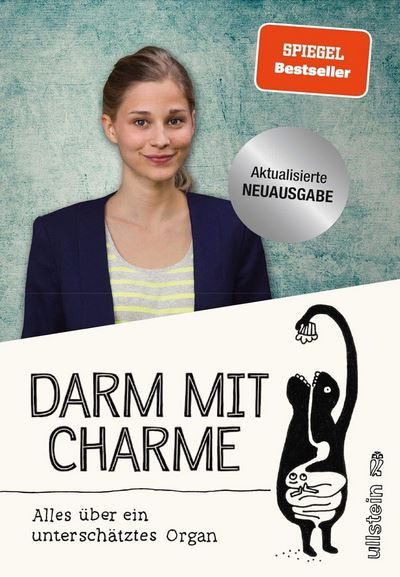 Man sieht das Titelbild des Buchs "Darm mit Charme"