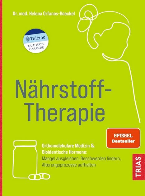 Man sieht das Titelbild des Buchs "Nährstoff-Therapie"